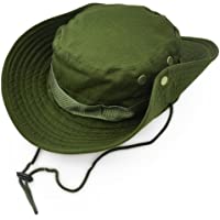 Los mejores  - UltraKey Sombrero de Jungla， Sombrero clásico del arbusto del Estilo del Combate del ejército- Visera- Sombrero de la…
